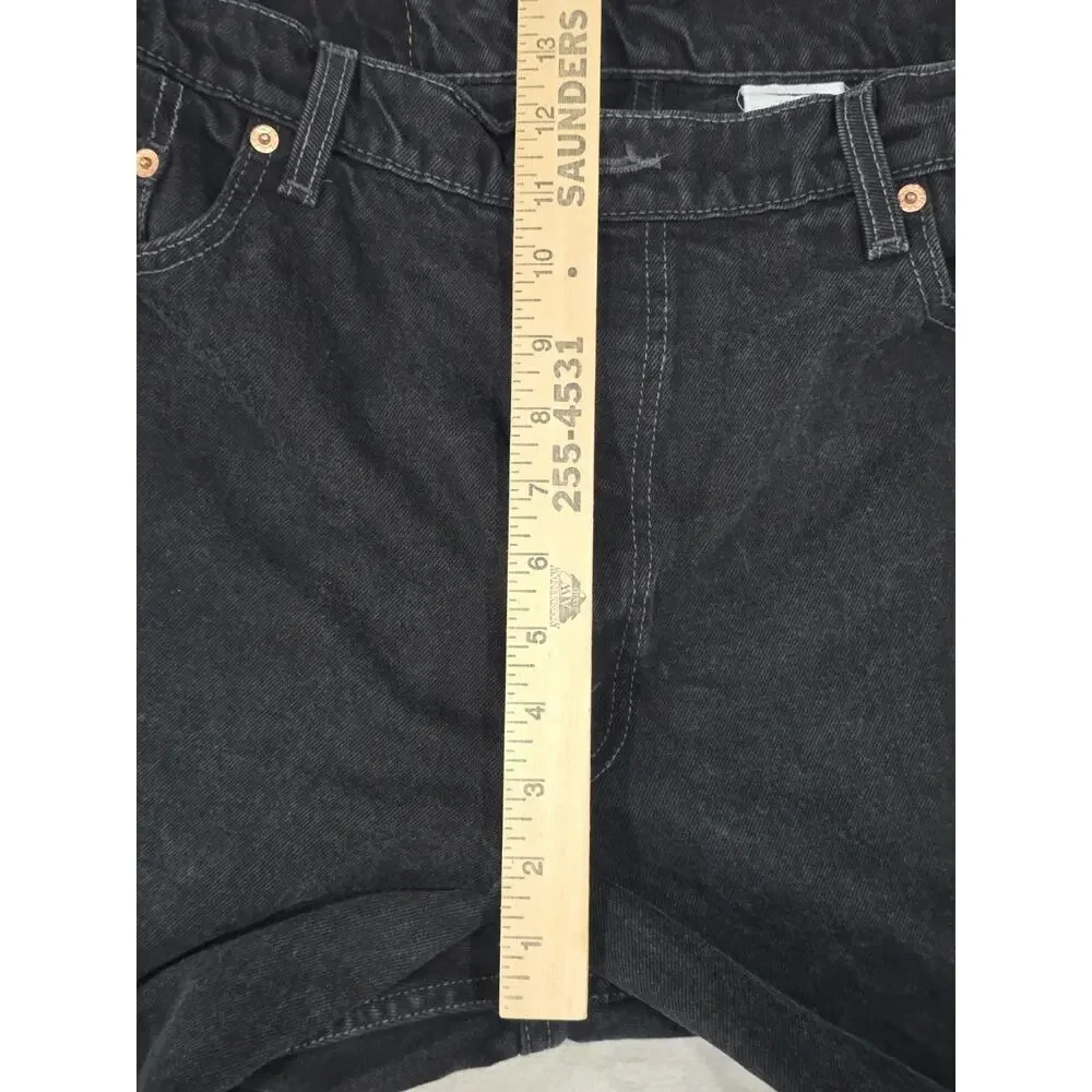 VTG 1996 Levis 560 Black Jeans 38x32 Made in Canada 90s Loose Fit Tapered EUC